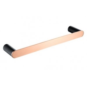 Rushy Black & Rose Gold Hand Towel Ring 300